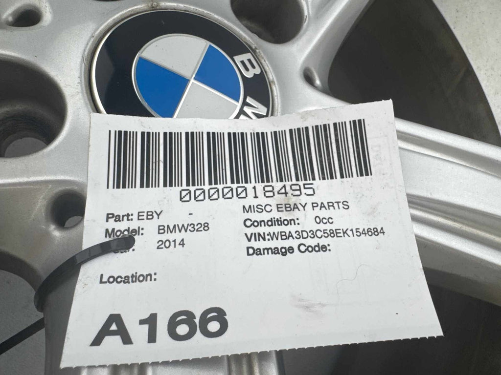12-18 BMW 328 320 F30 F36 17x7.5 Silver Alloy 5 Triple Edge Spoke Wheel Rim OEM