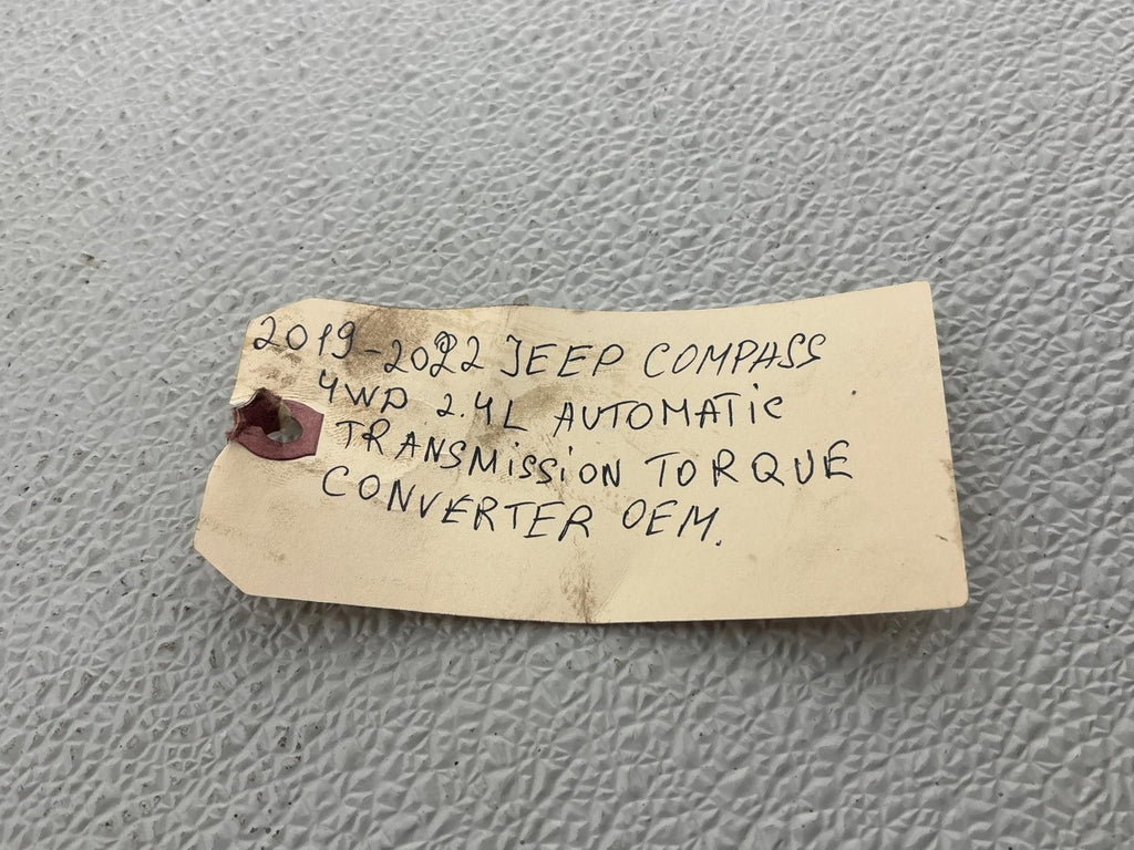 17-19 JEEP COMPASS 4WD 2.4L AUTOMATIC TRANSMISSION TORQUE CONVERTER OEM