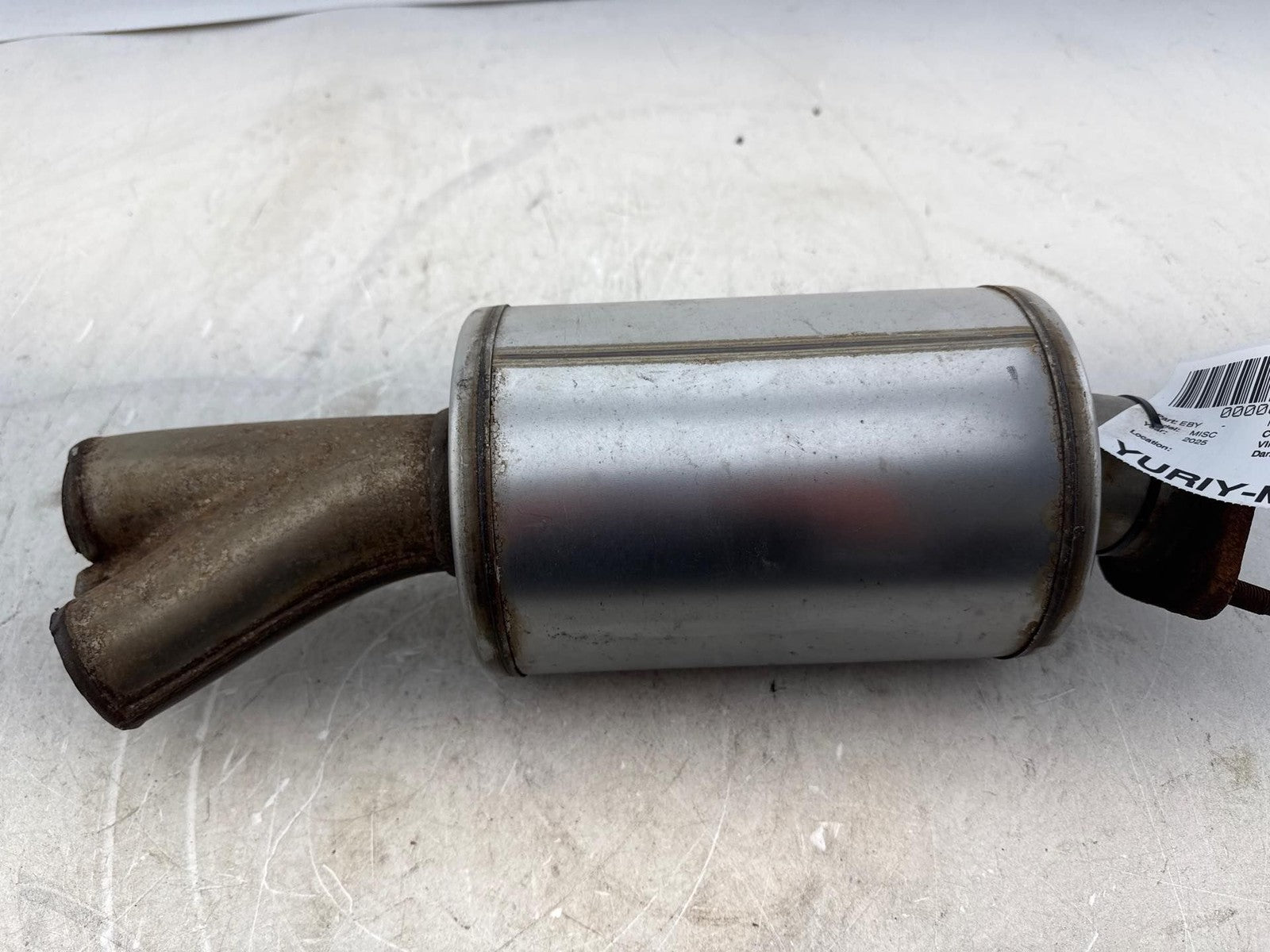 19-24 ACURA RDX 2.0L EXHAUST FRONT MUFFLER PIPE RESONATOR OEM