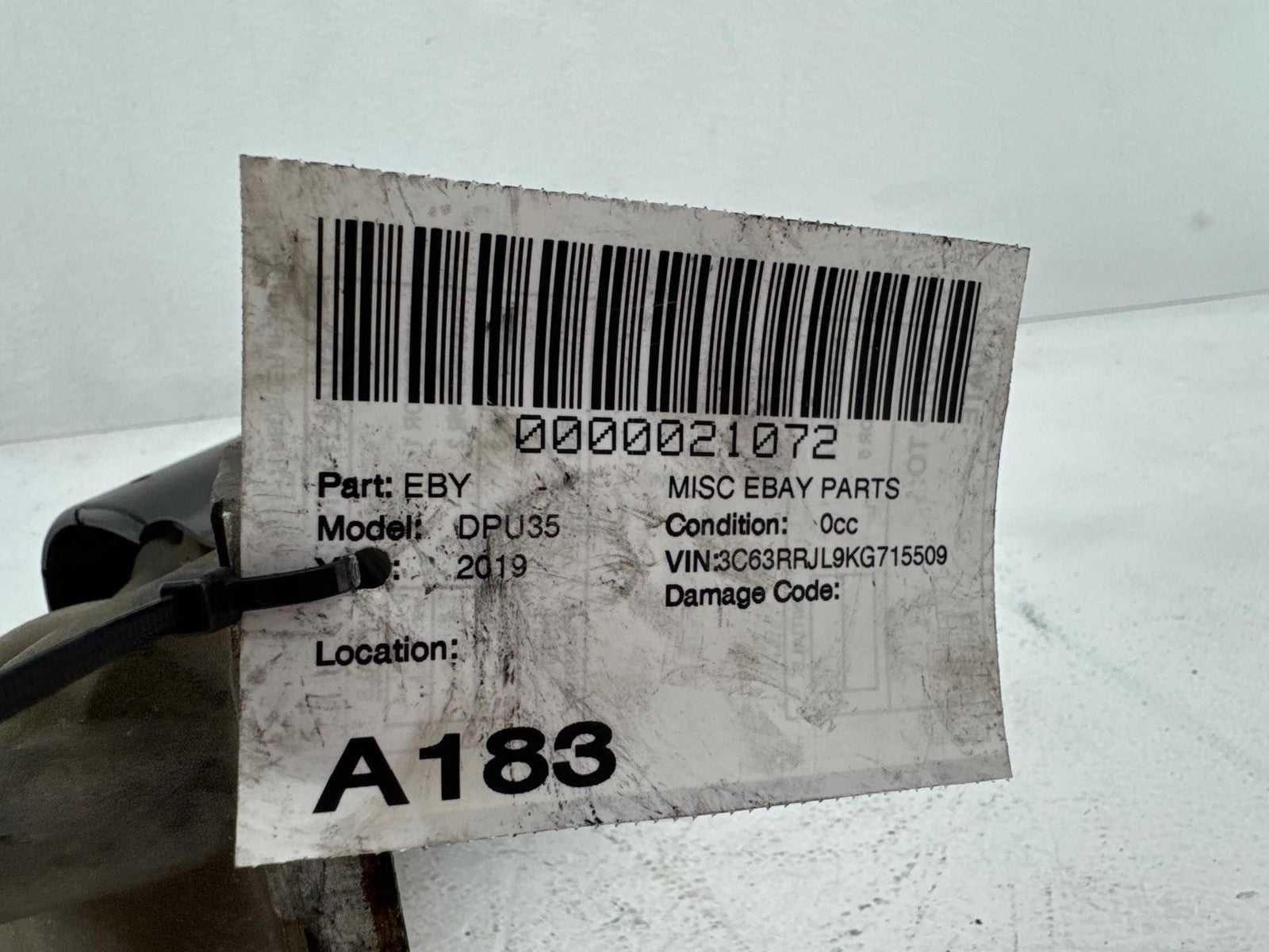 13-23 Dodge Ram 3500 Diesel 6.7L Turbo EGR Manifold Elbow 5293508 OEM