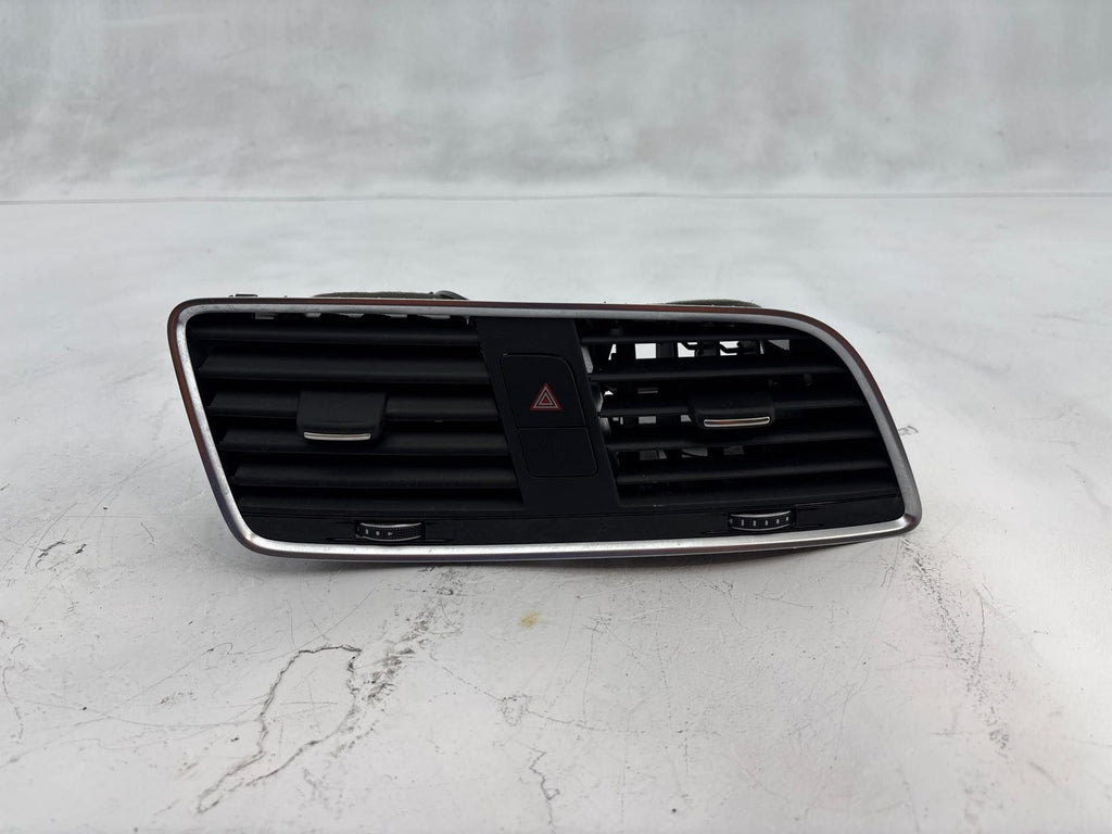 15- 18 Audi Q3 Front Center Dashboard AC A/C Air Vent Grill w/ Hazard Switch OEM