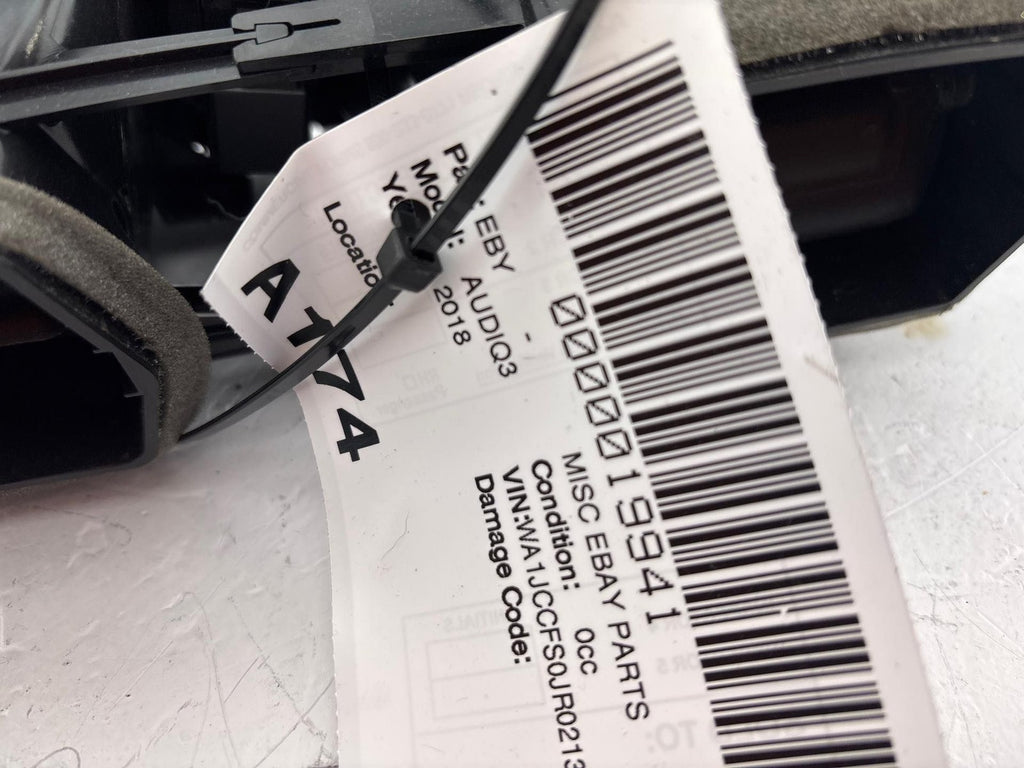 15- 18 Audi Q3 Front Center Dashboard AC A/C Air Vent Grill w/ Hazard Switch OEM