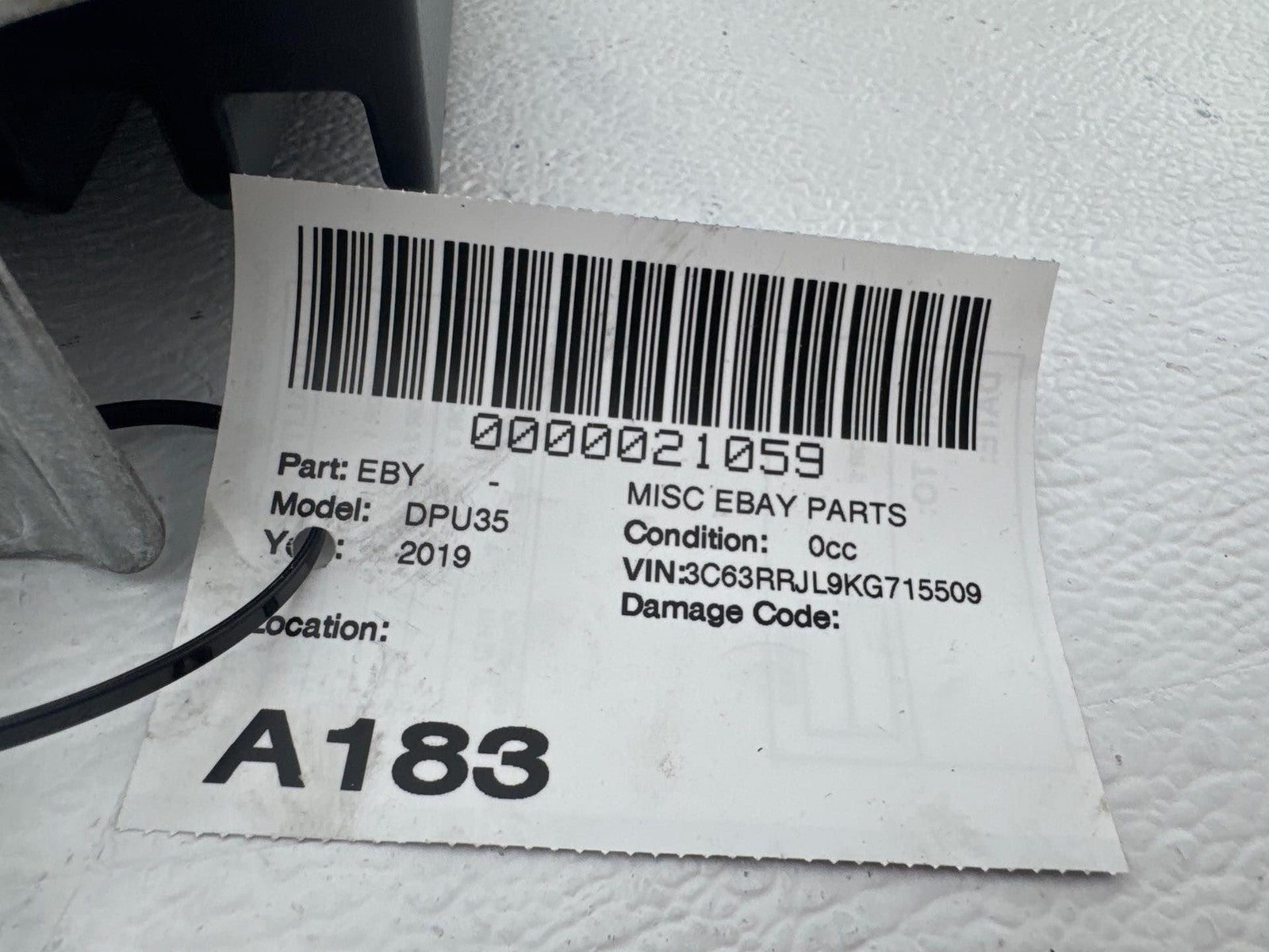 19-20 Dodge Ram 2500 3500 Radio Amplifier OEM