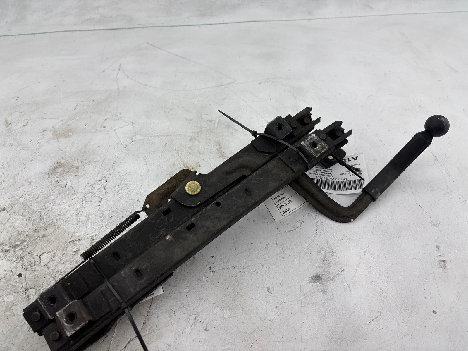 1991 Chevrolet Corvette Front Right Seat Adjust Track Rail OEM