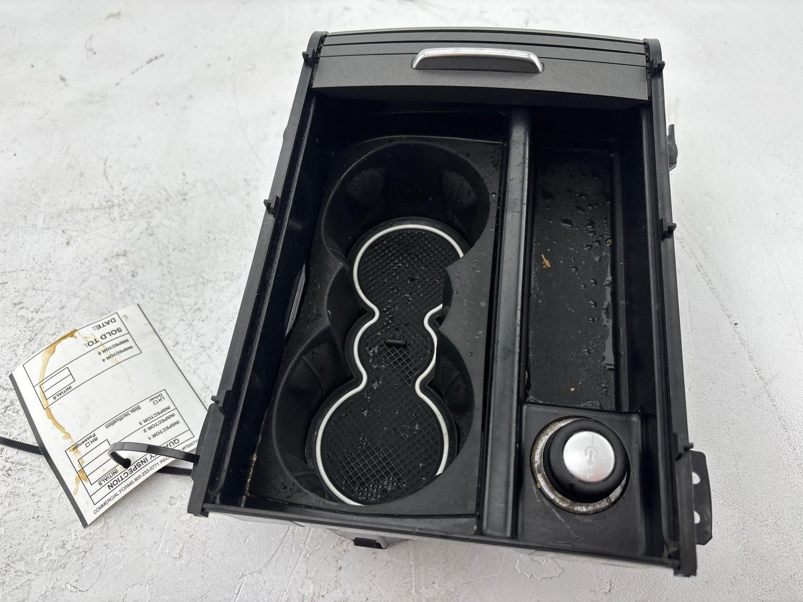 12-19 LR Range Rover Evoque L538 Center Console Roller Storage Cup Holder OEM