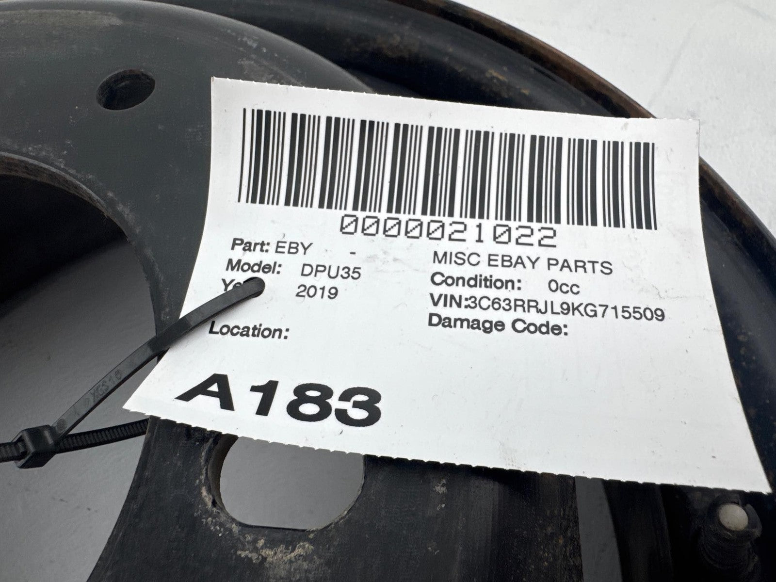 19-23 Dodge Ram 3500 Steel Wheel 17x6 OEM