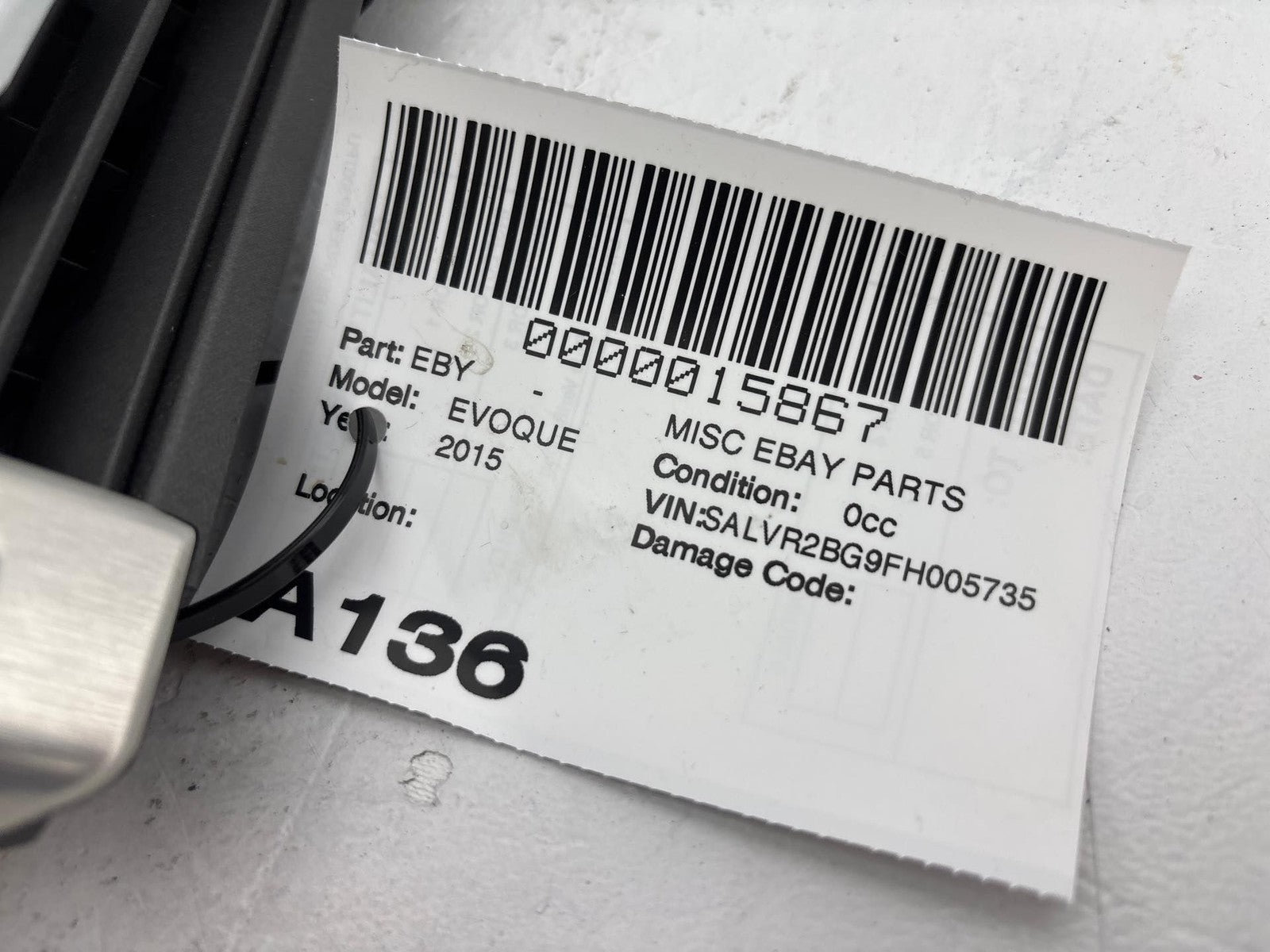 12-19 Land Rover Evoque L538 2013 Dashboard Centre Air Vent Grill OEM