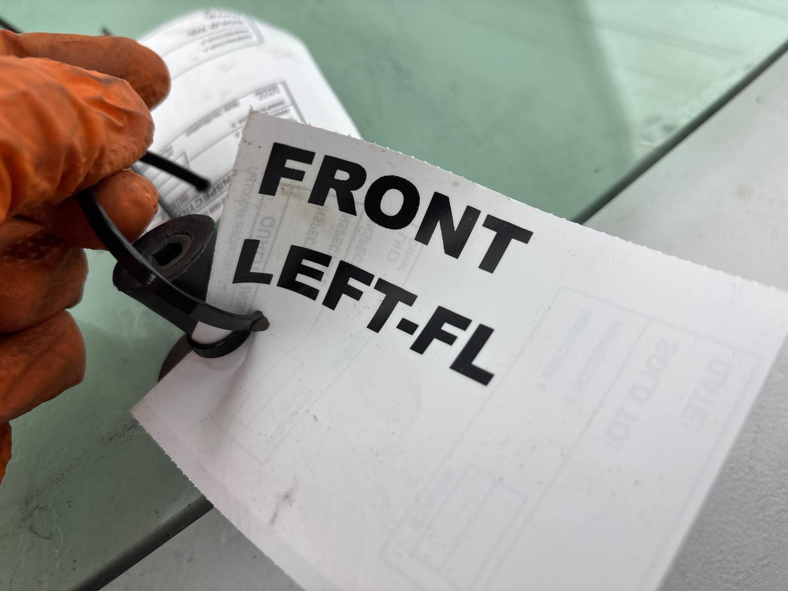 1991-1996 Chevrolet Corvette Front Left Door Window Glass OEM