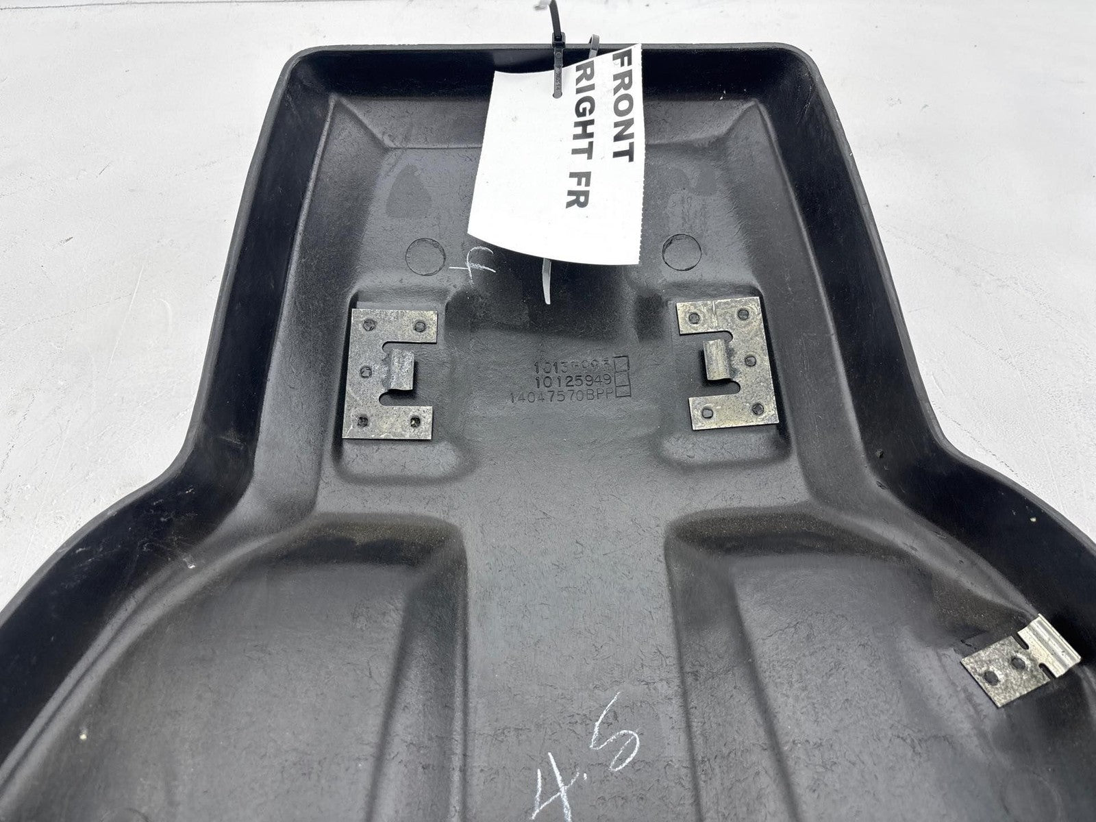 1991 Chevrolet Corvette Front Right Side Seat Back Trim Cover Panel OEM