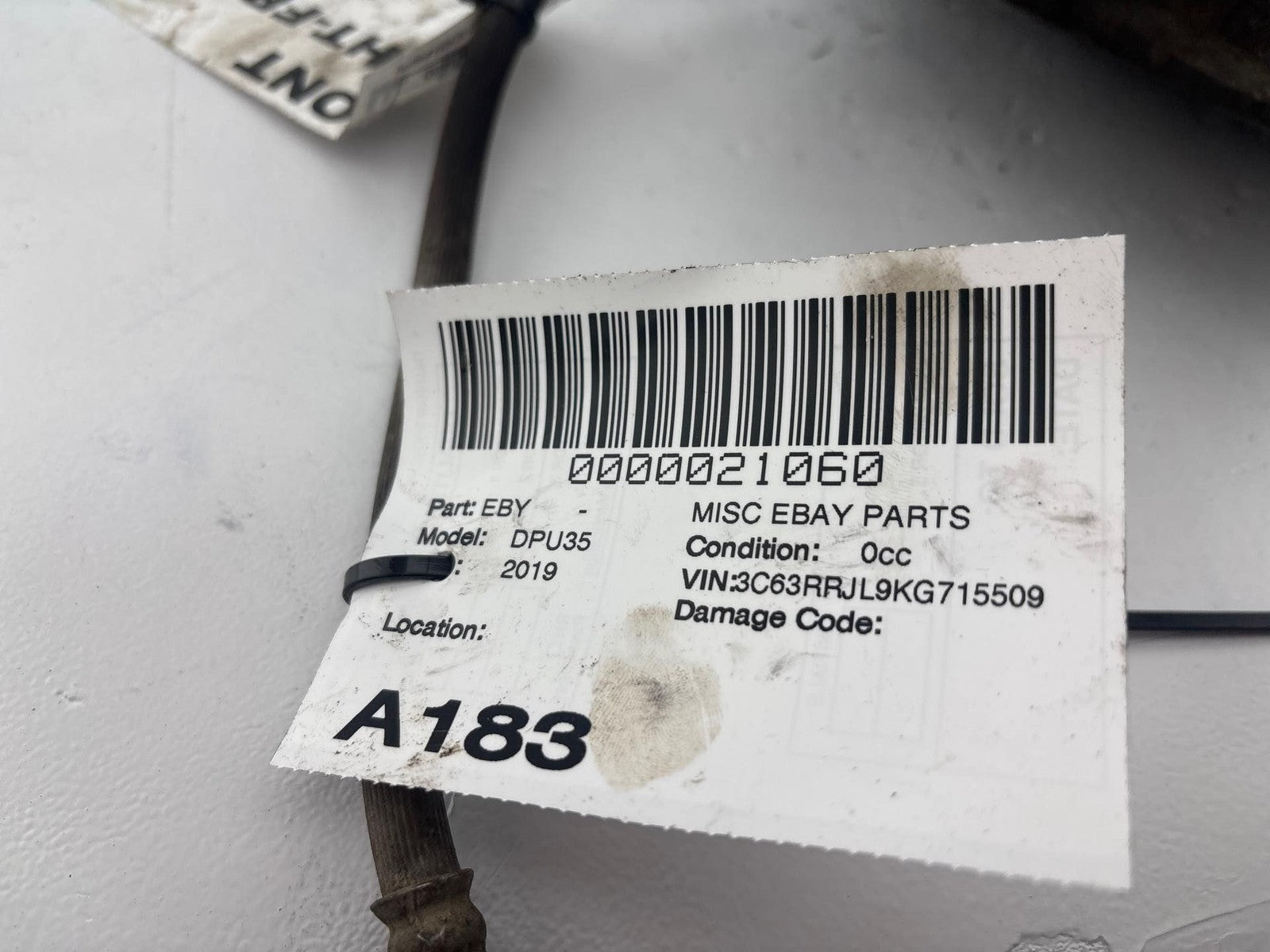 19-20 Dodge Ram 2500 3500 Front Right Brake Caliper Assembly OEM