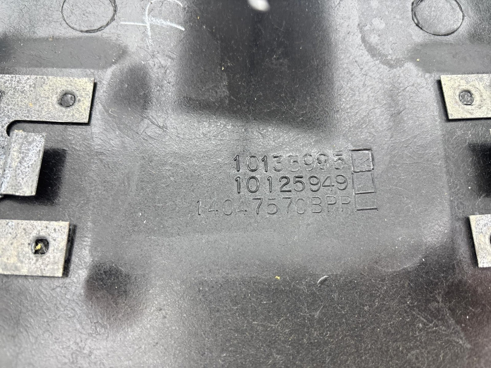 1991 Chevrolet Corvette Front Right Side Seat Back Trim Cover Panel OEM