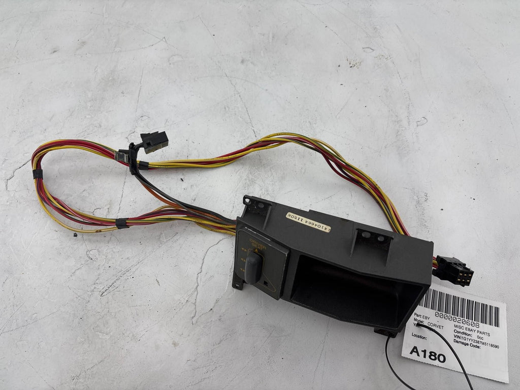 1990-1991 Chevrolet Corvette Front Left Side Power Seat Control Switch OEM
