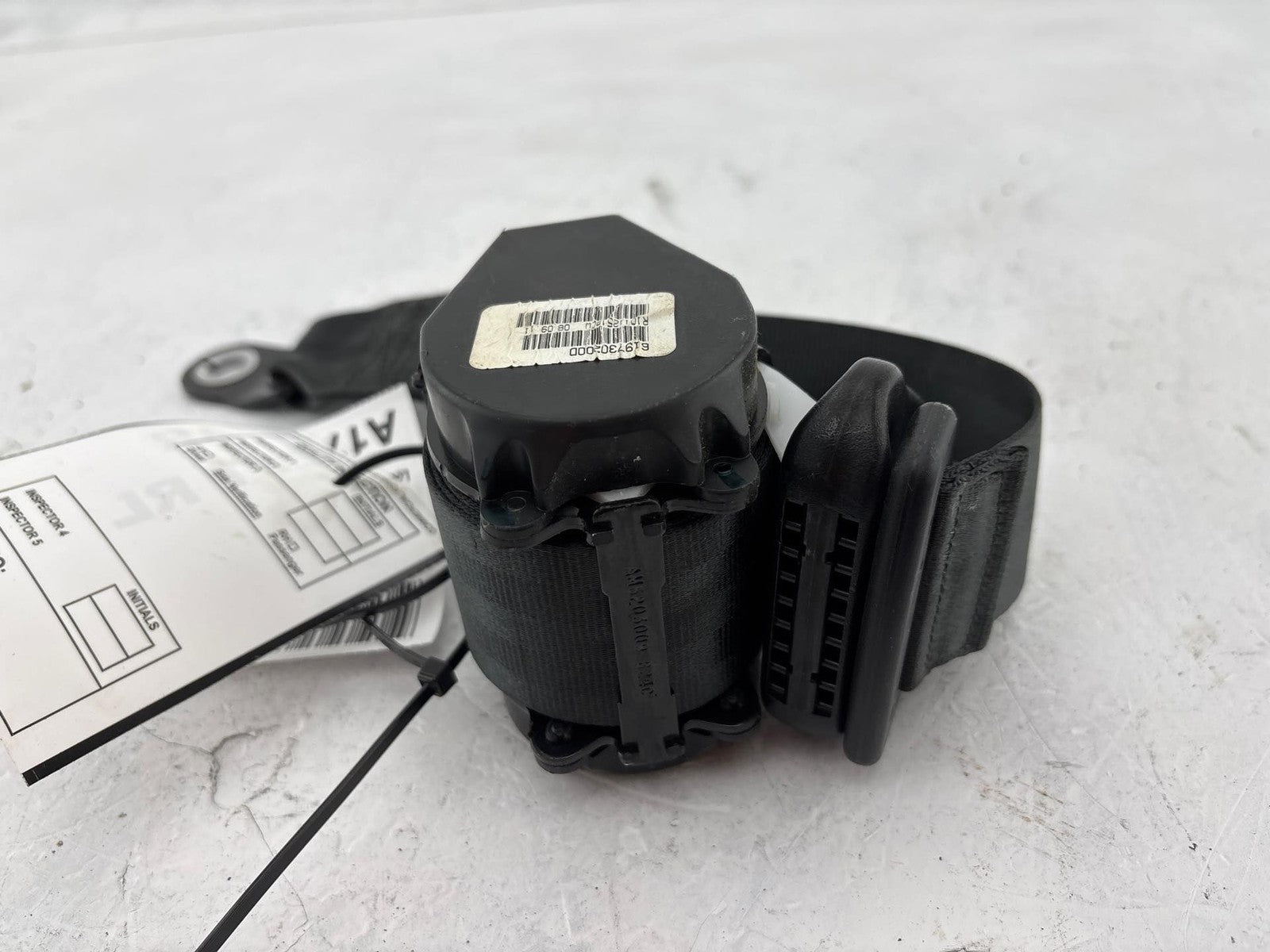 12-19 Fiat 500 Rear Left Seat Belt OEM