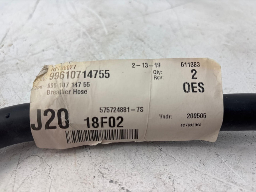 1997-2002 Porsche Boxster 986 Crankcase Breather Vent Hose OEM