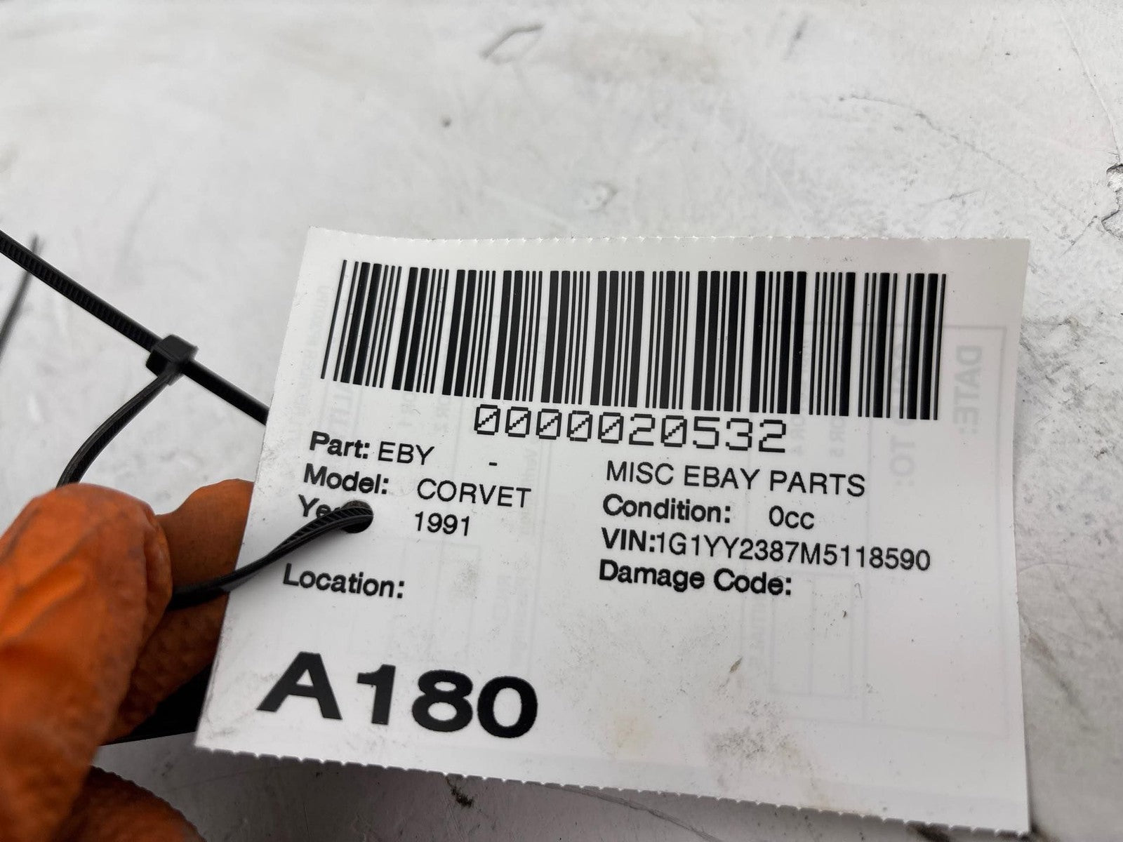 1988-1996 Chevrolet Corvette Rear Inner Axle Shaft Left or Right Side OEM