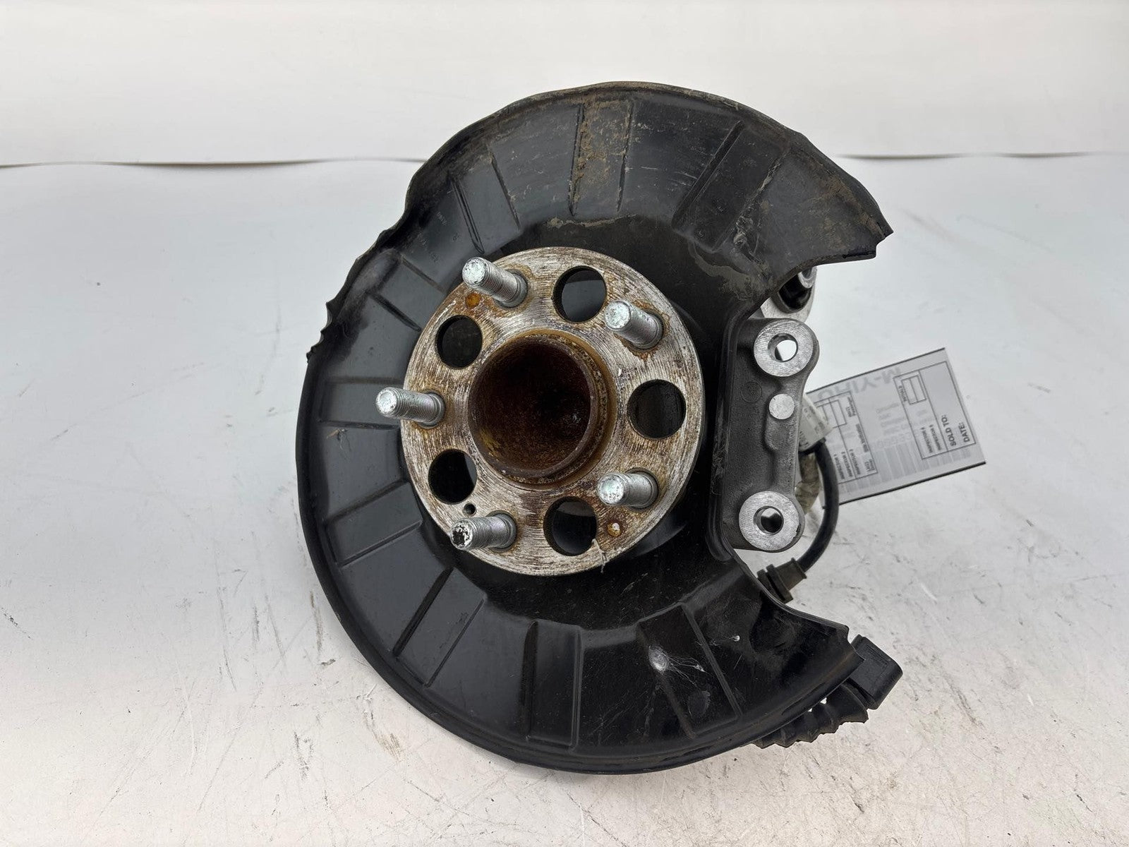 17-20 ACURA MDX FWD REAR RIGHT SIDE SUSPENSION SPINDLE KNUCKLE & HUB OEM