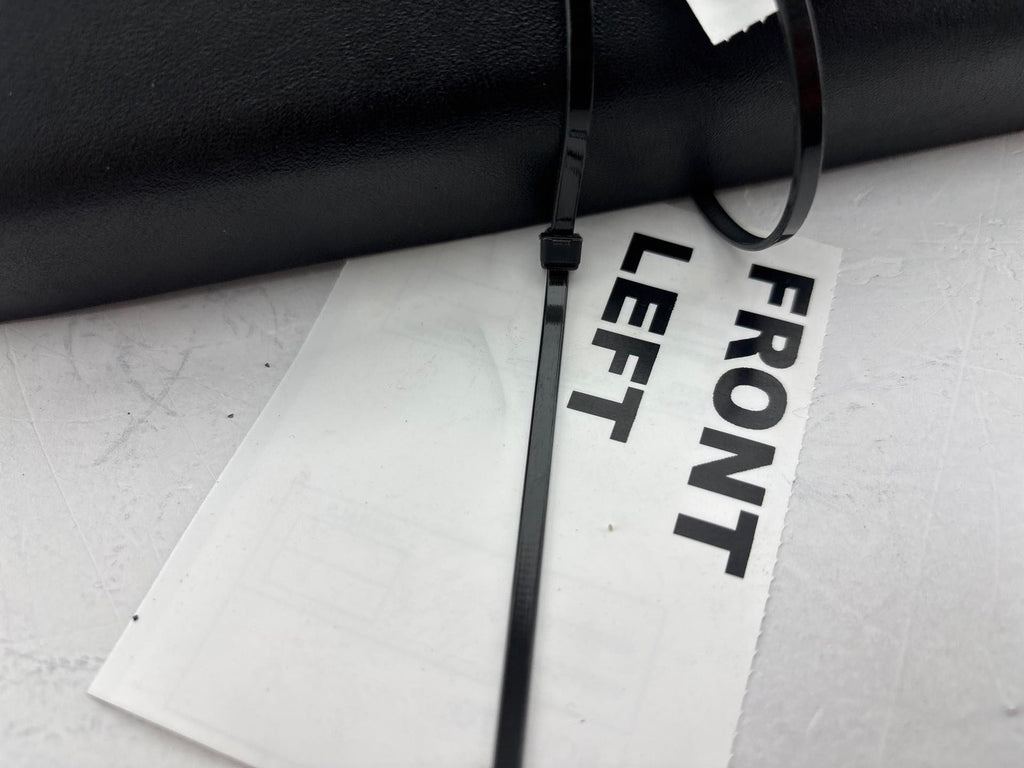 1991 Chevrolet Corvette Front Left Side Seat Back Trim Cover Panel OEM