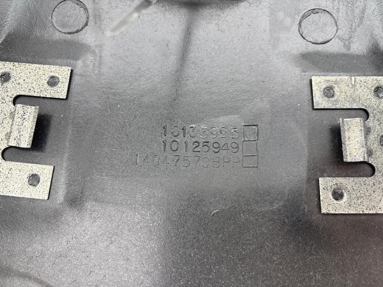 1991 Chevrolet Corvette Front Left Side Seat Back Trim Cover Panel OEM