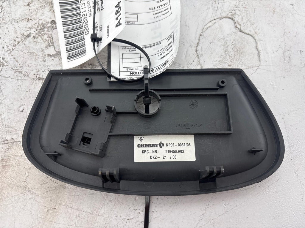 1999-2004 Porsche Boxster Front Right Seat Control Switch Cover Trim OEM