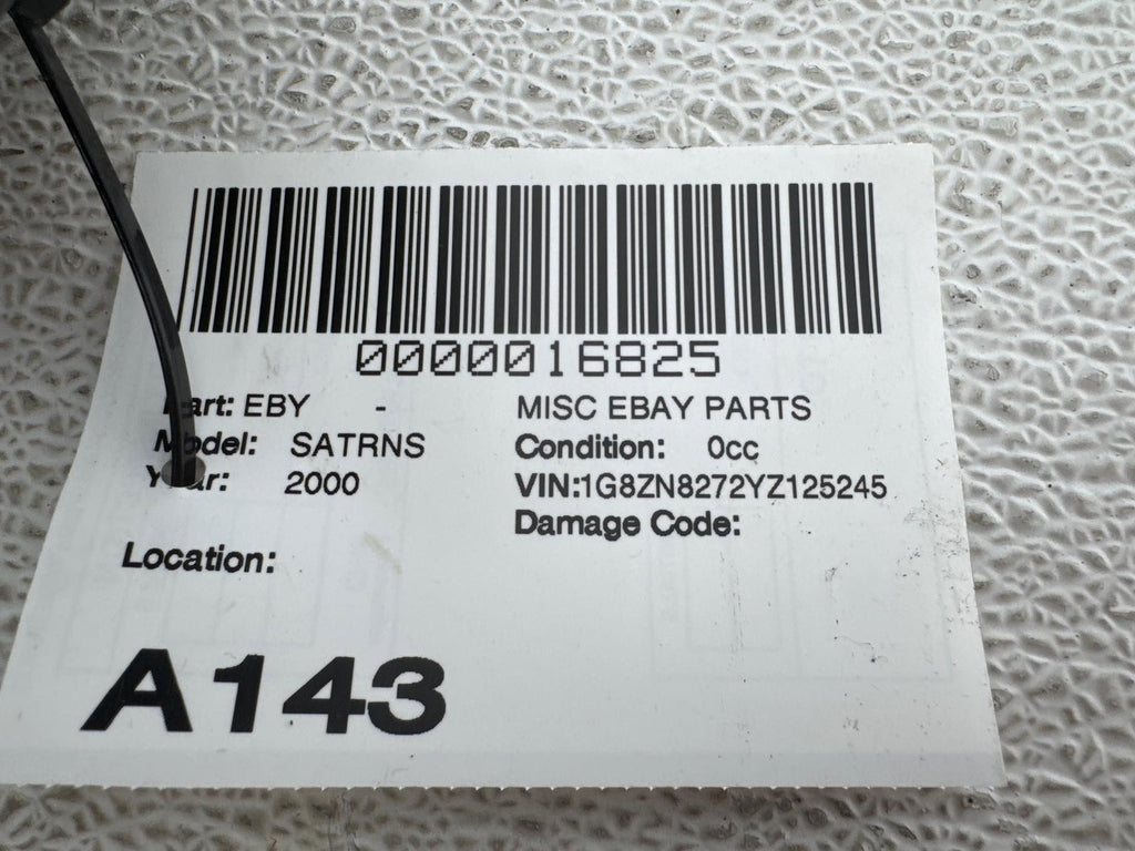 00-02 Saturn S SW2 Engine Fuse Box