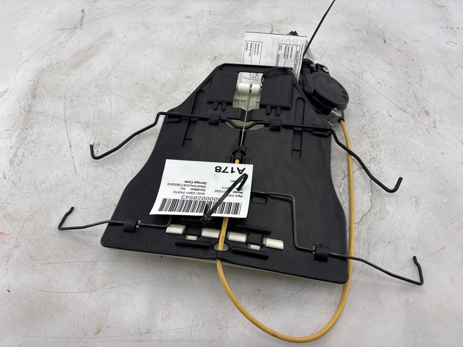 11-17 Honda Odyssey Front Left Driver Seat Backrest Support Motor OEM