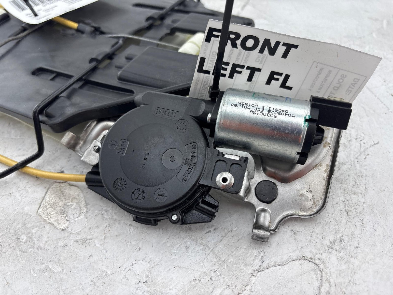 11-17 Honda Odyssey Front Left Driver Seat Backrest Support Motor OEM