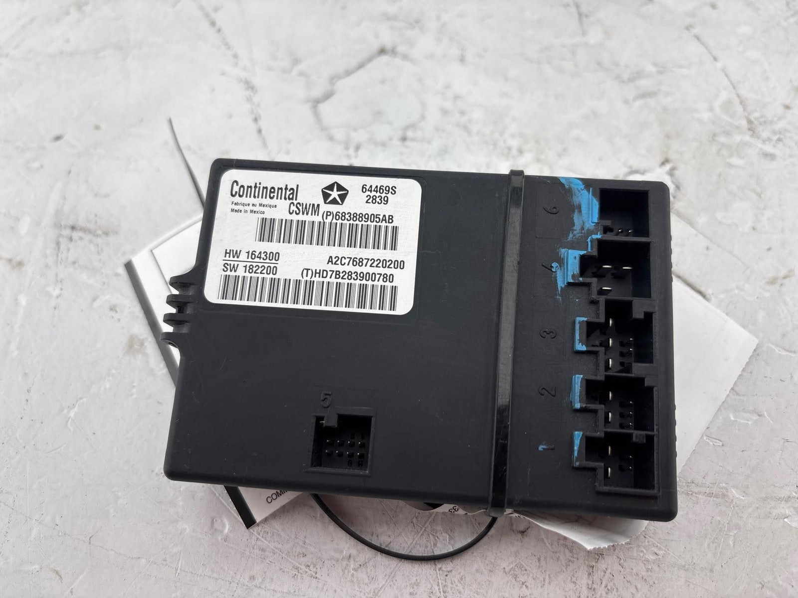 19-20 Ram 2500 3500 Pickup Left Module Heated Seat OEM