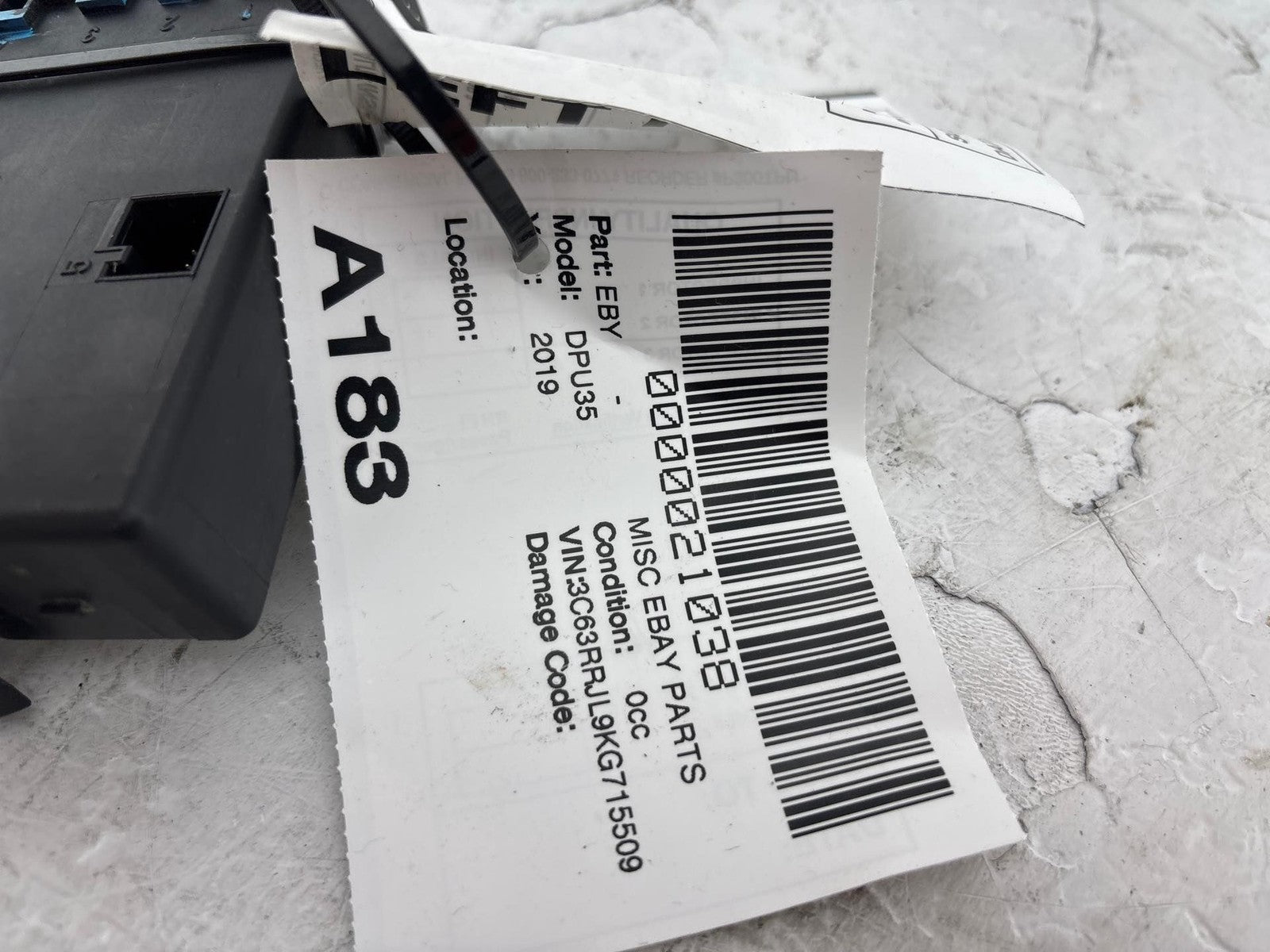 19-20 Ram 2500 3500 Pickup Left Module Heated Seat OEM