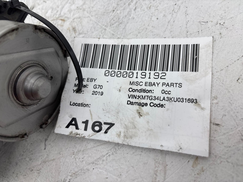 19-23 Genesis G70 2.0L Power Brake Booster Air Vacuum Pump W/ Bracket OEM