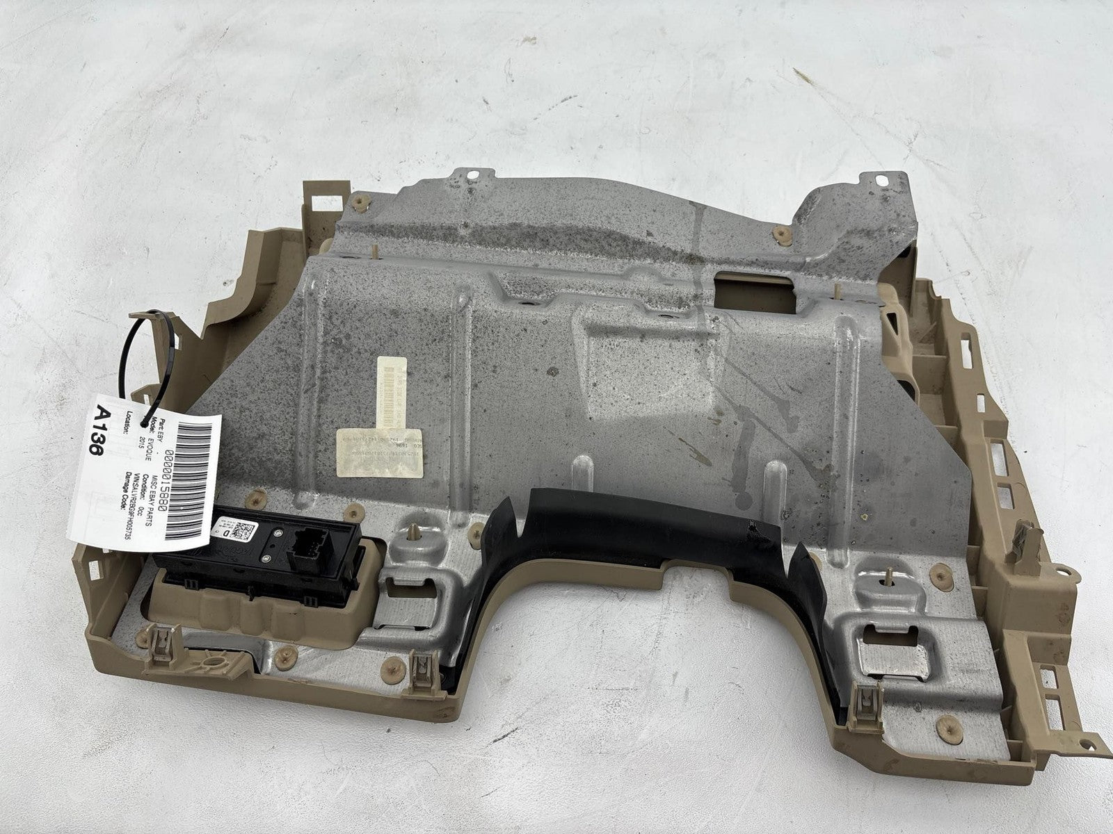 12-19 RANGE ROVER EVOQUE DASH LEFT LOWER KNEE BOLSTER TRIM COVER PANEL OEM