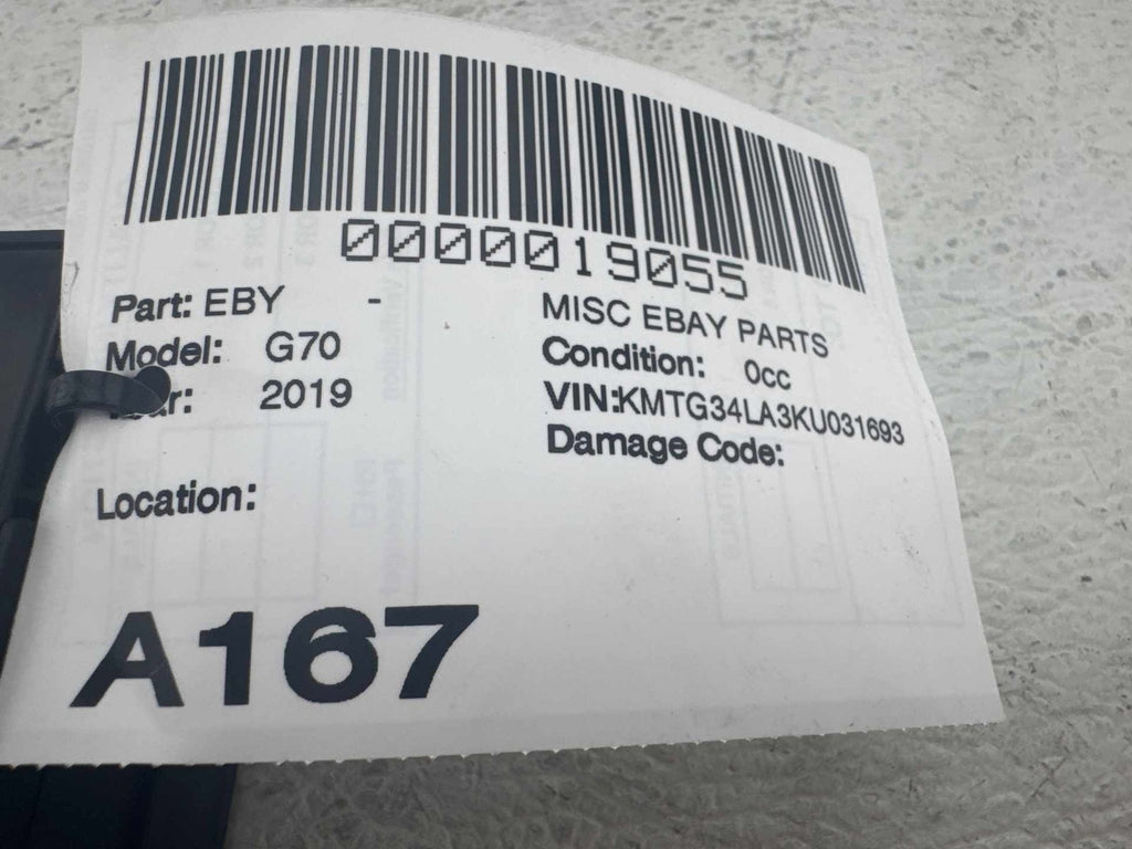 19-21 Genesis G70 Dash Left Trunk Release Open Cruise Control Switch OEM