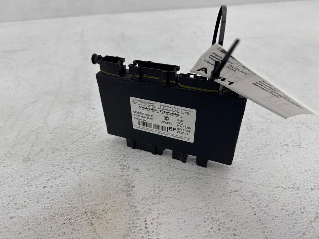 09-12 Mercedes-Benz GL 450 Front Right Seat Control Module OEM