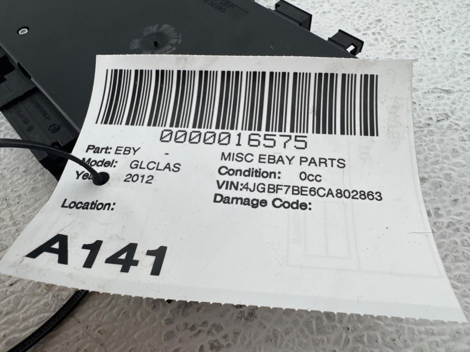 09-12 Mercedes-Benz GL 450 Front Right Seat Control Module OEM