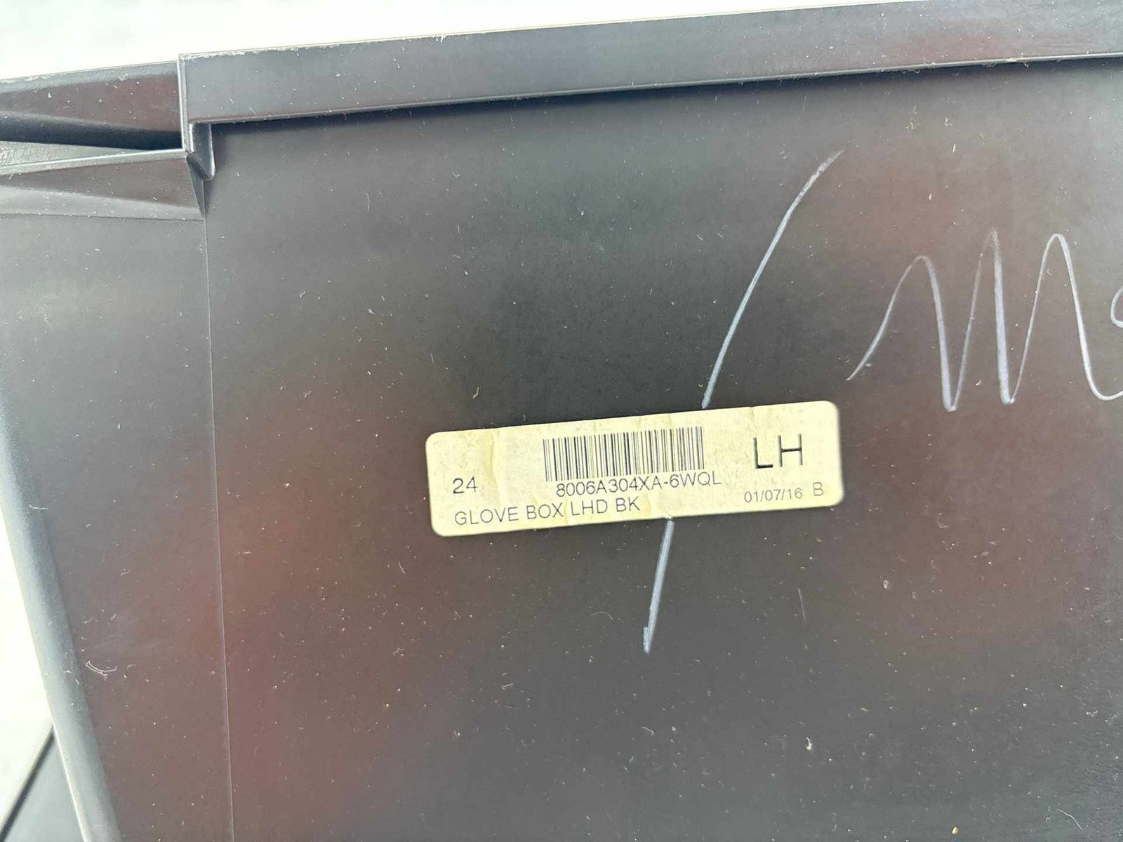 17-24 Mitsubishi Mirage G4 Dash Glove Box Storage Compartment OEM