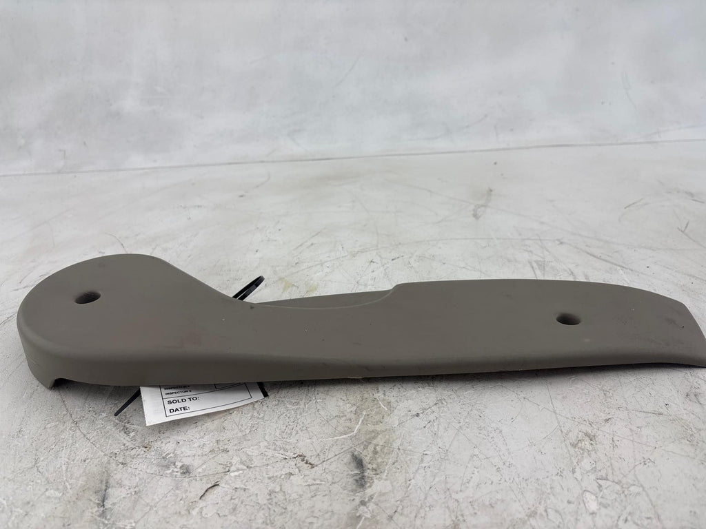 00-02 Saturn SW2 Front Driver Side Seat Switch Outer Trim Cover Panel Right