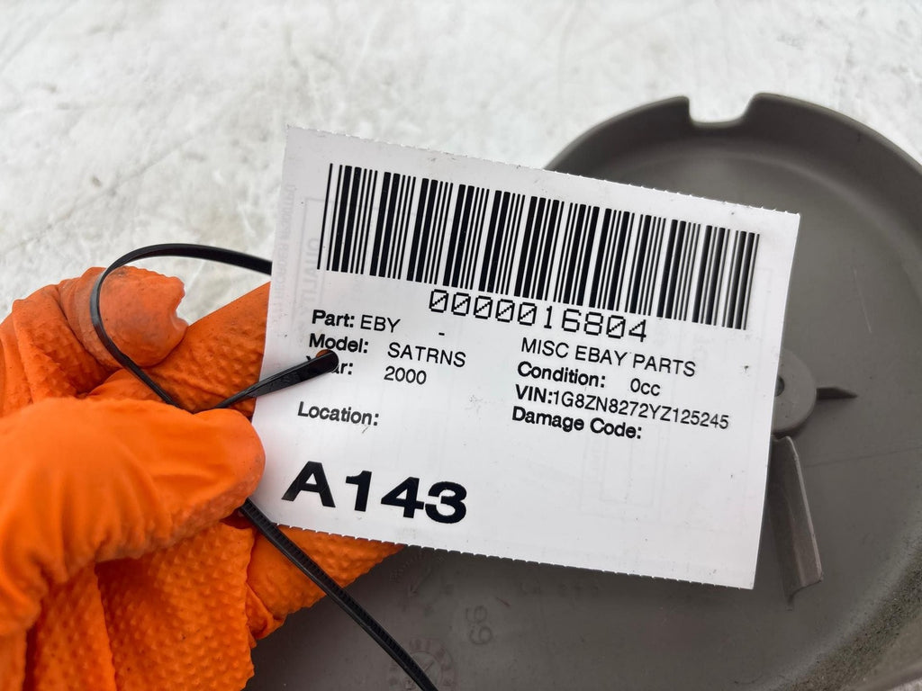 00-02 Saturn SW2 Front Driver Side Seat Switch Outer Trim Cover Panel Right