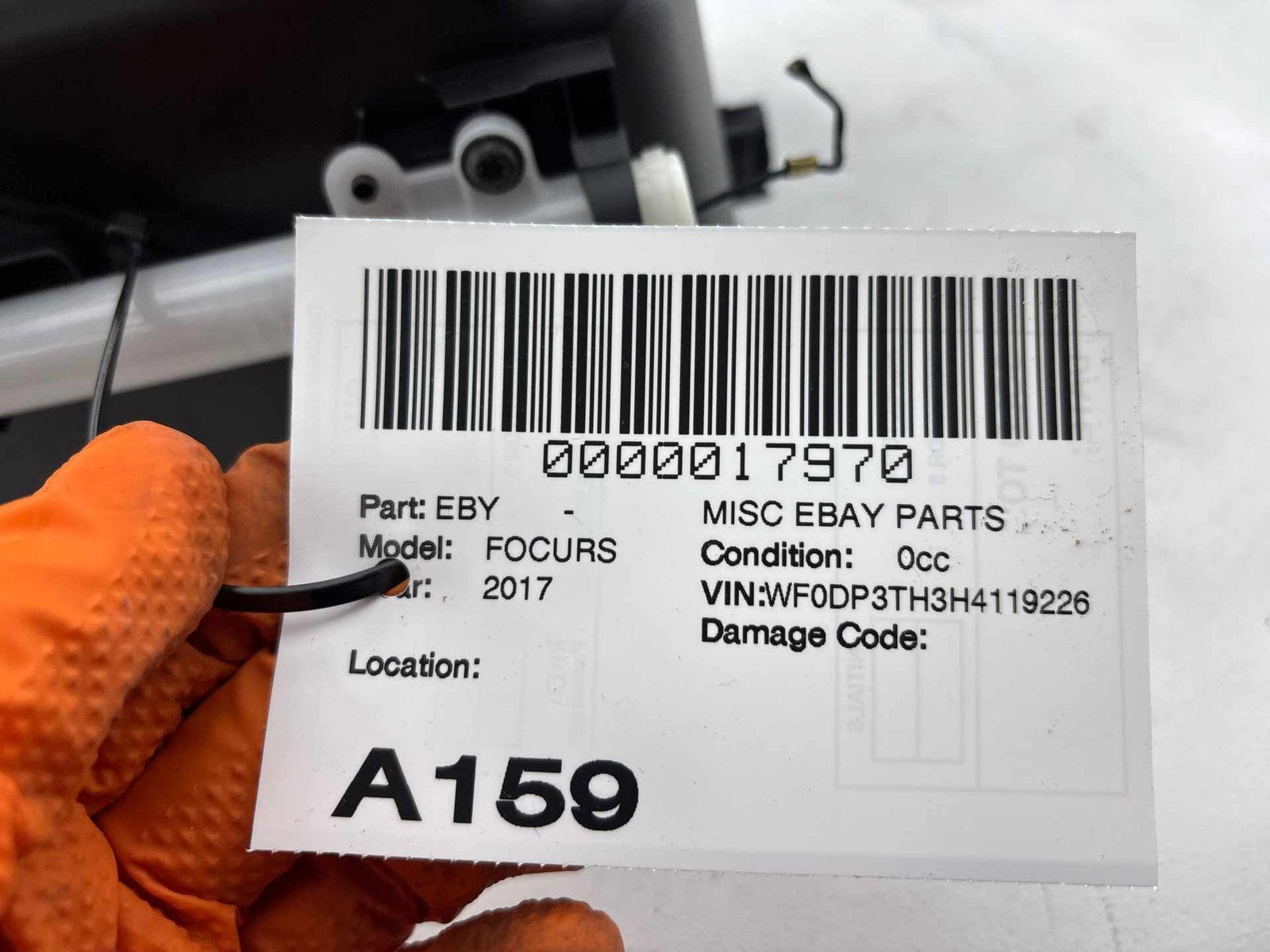 16-18 Ford Focus RS Dash Glove Box Storage Compartment OEM