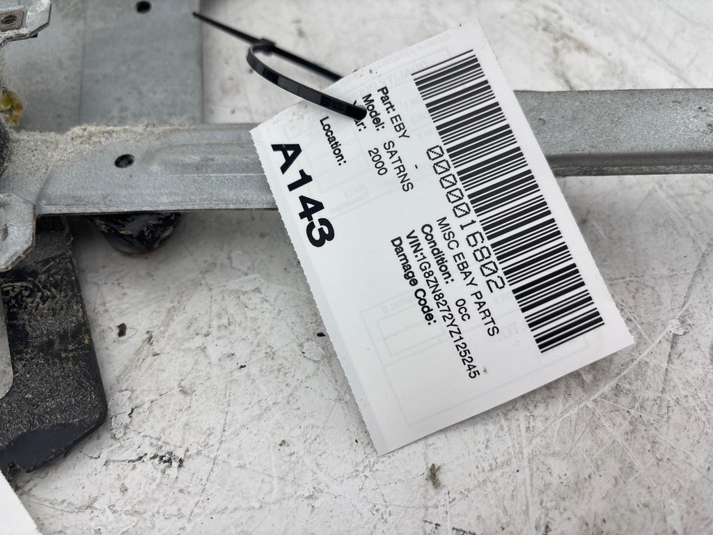 00-02 Saturn SW2 Front Passenger Side Door Window Regulator