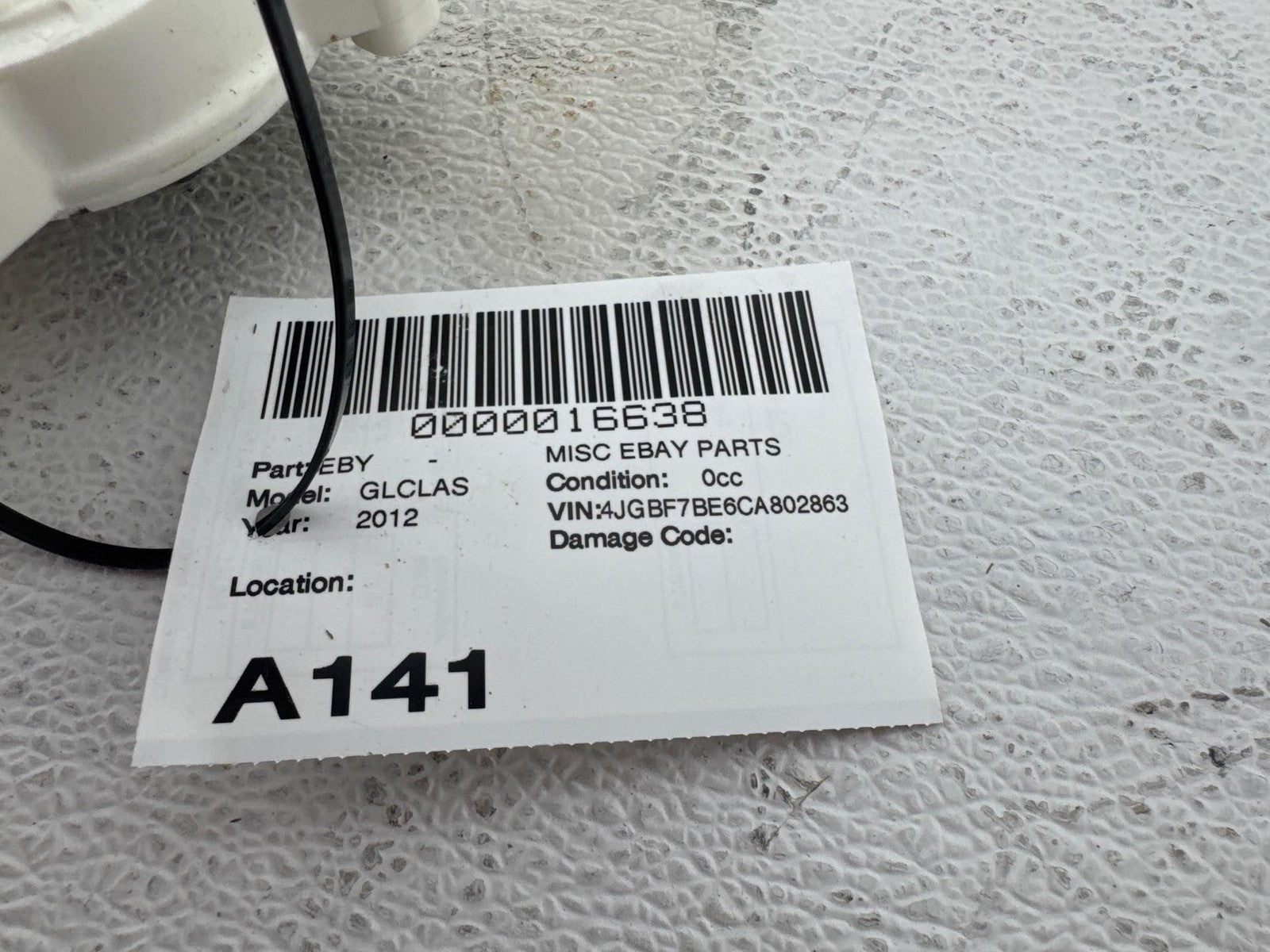 07-12 Mercedes GL450 Front Left Side Door Window Regulator Motor OEM