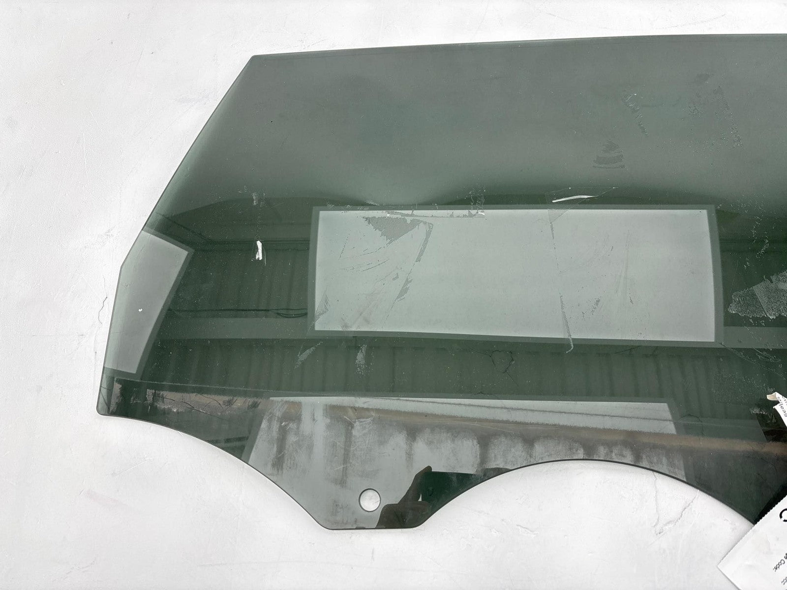 07-15 Audi Q7 Rear Right Door Window Glass OEM