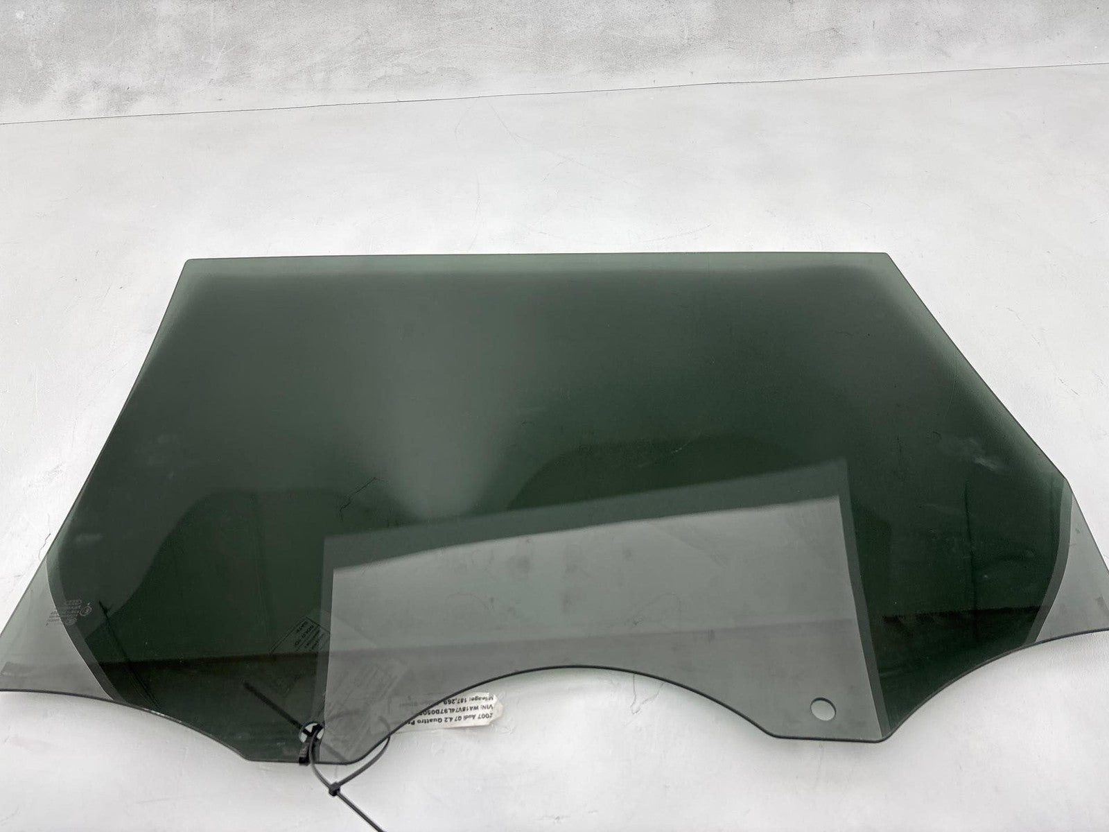 07-15 Audi Q7 Rear Right Door Window Glass OEM