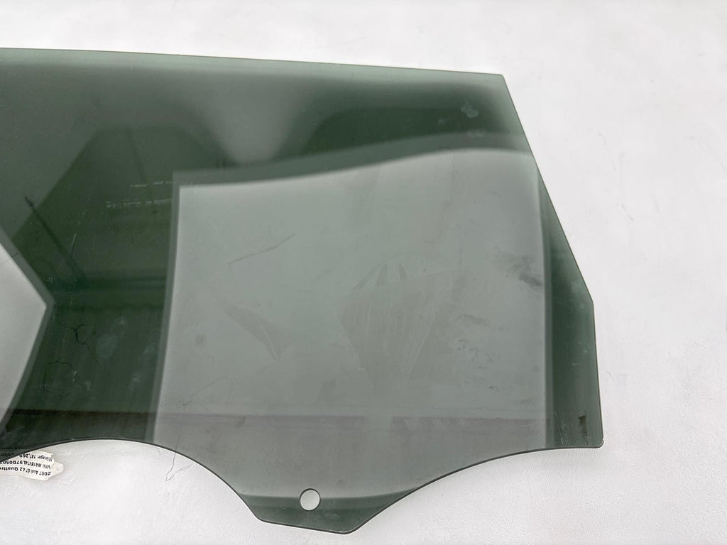 07-15 Audi Q7 Rear Right Door Window Glass OEM