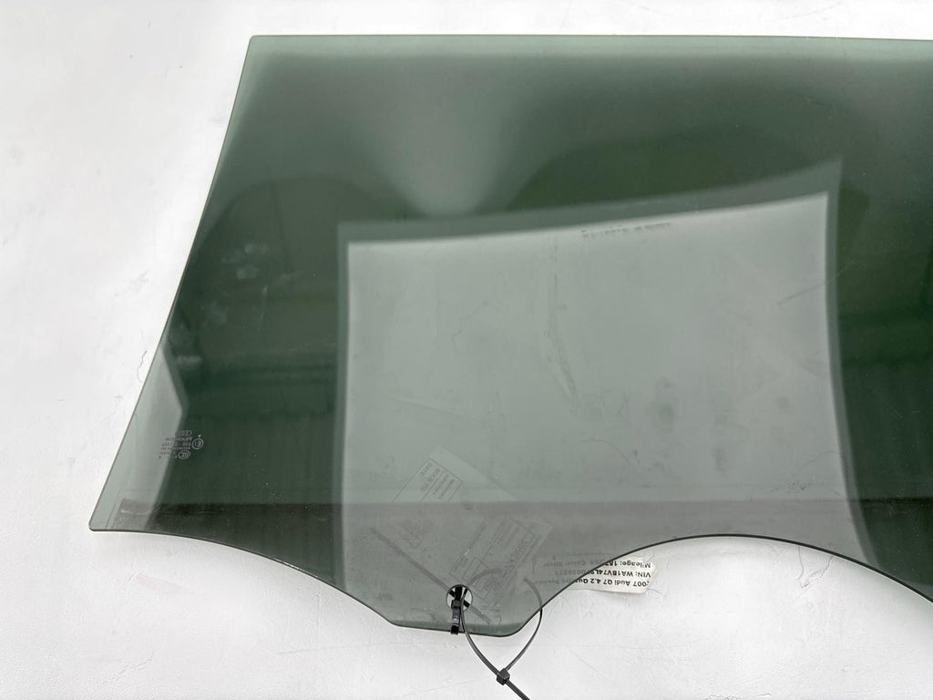 07-15 Audi Q7 Rear Right Door Window Glass OEM