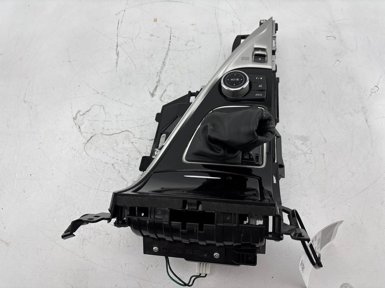 17-22 Infiniti Q50 Center Console Gear Shifter Bezel W/Multifunction Switch OEM