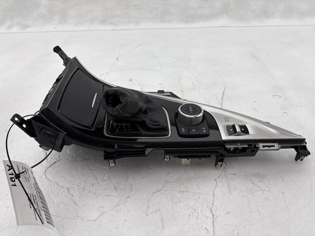 17-22 Infiniti Q50 Center Console Gear Shifter Bezel W/Multifunction Switch OEM