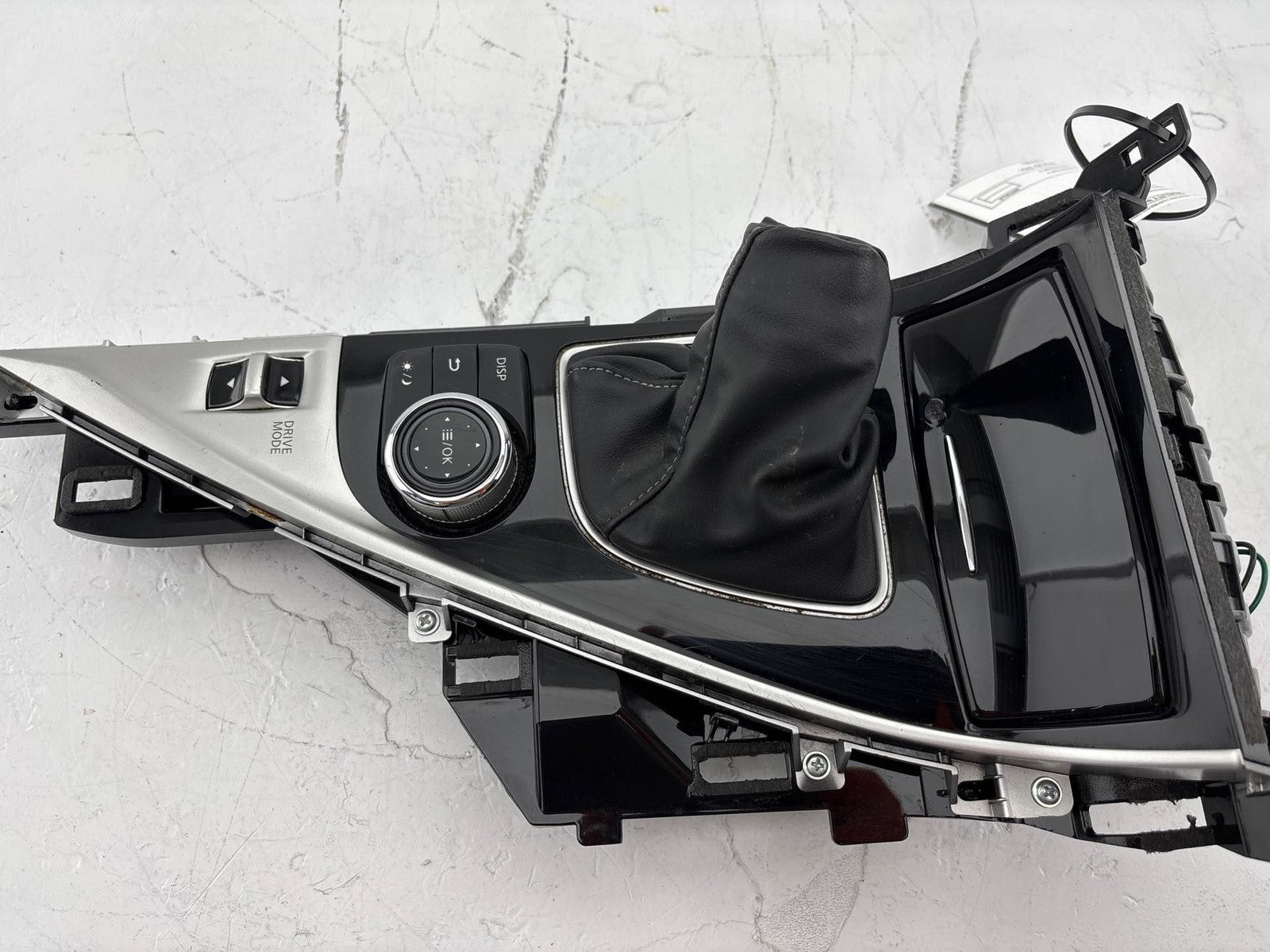 17-22 Infiniti Q50 Center Console Gear Shifter Bezel W/Multifunction Switch OEM