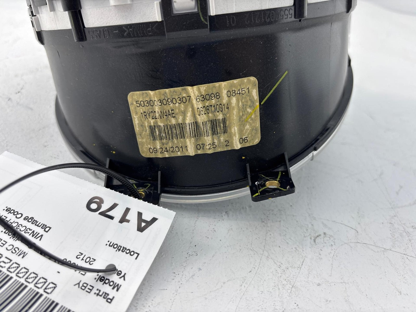 12-17 FIAT 500 Speedometer Instrument Cluster OEM