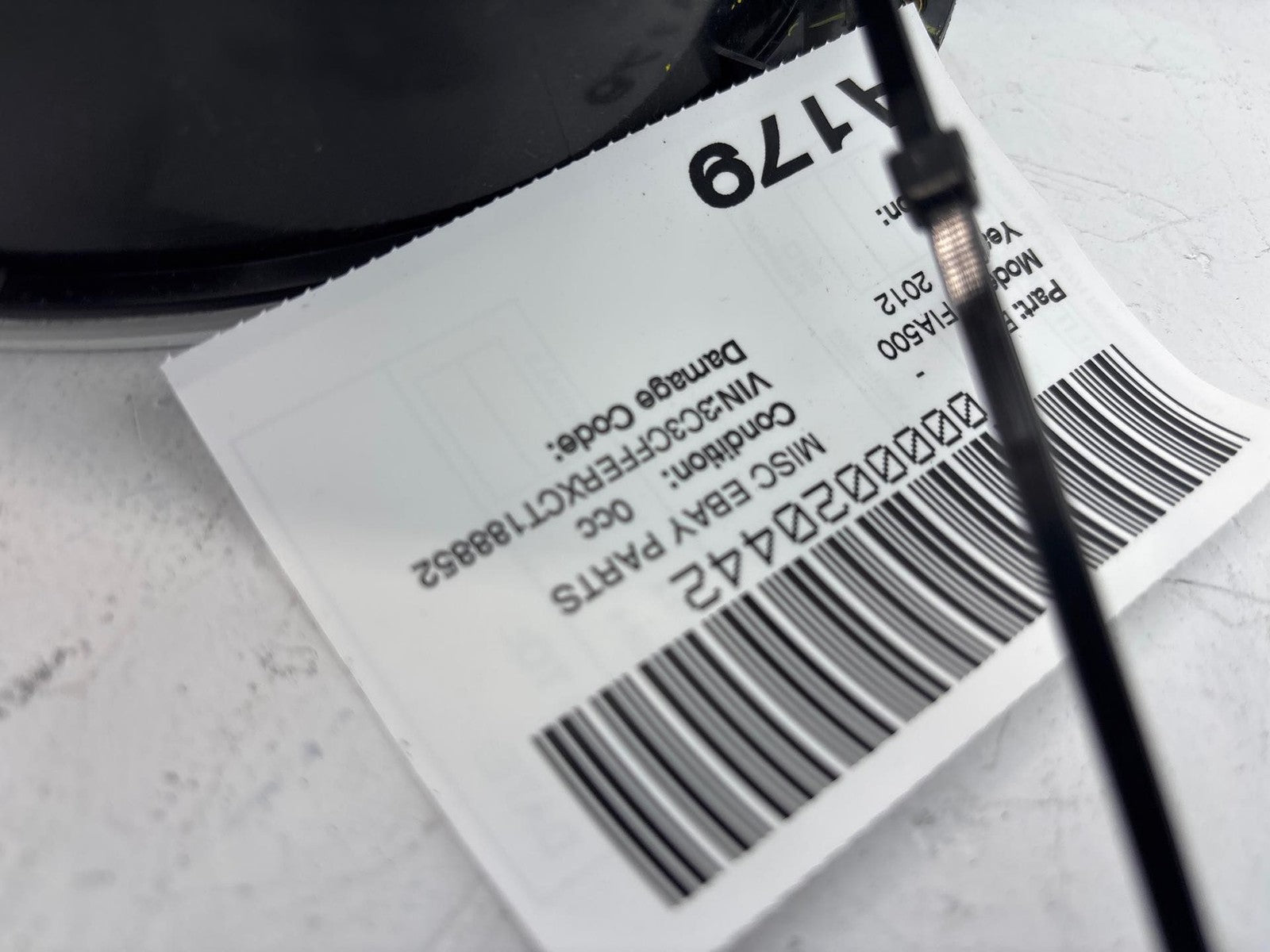 12-17 FIAT 500 Speedometer Instrument Cluster OEM