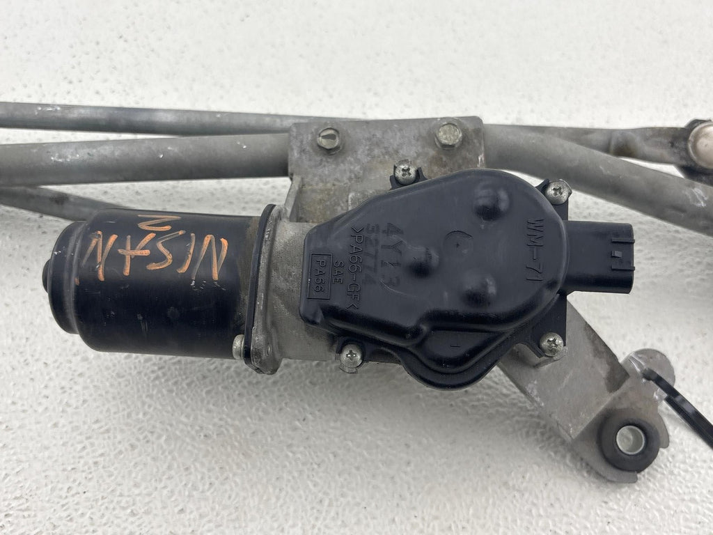 06-09 NISSAN 350Z COUPE WINDSHIELD WIPER TRANSMISSION LINKAGE & MOTOR OEM