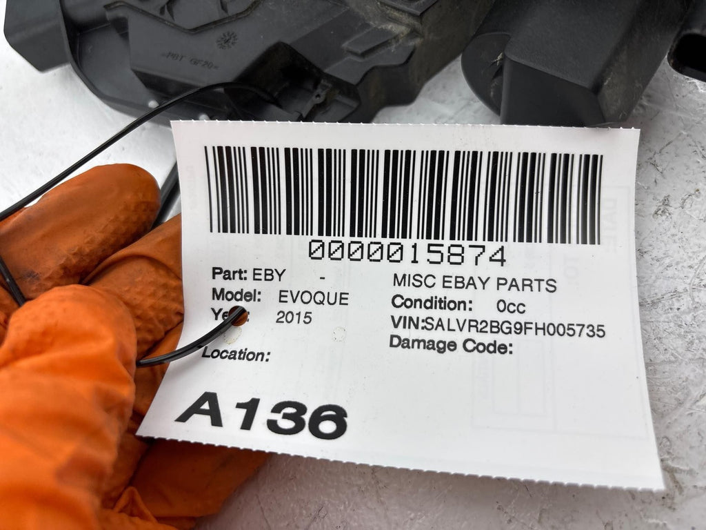 12-19 Land Rover Evoque L538 RIGHT FRONT DOOR LOCK LATCH ACTUATOR